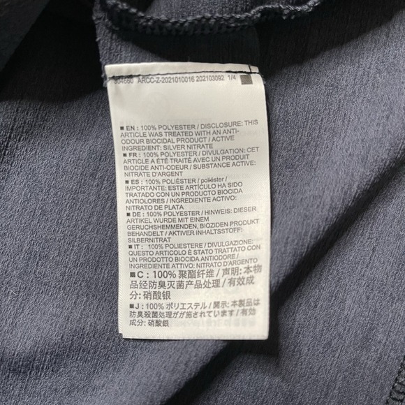 Arc'teryx Cormac Hoody Men's XL Navy Blue Technical Shirt Lightweight Hiking - Picture 5 of 10